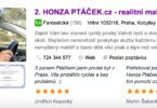 20 nejlepších firem - Realitní makléři v Praze